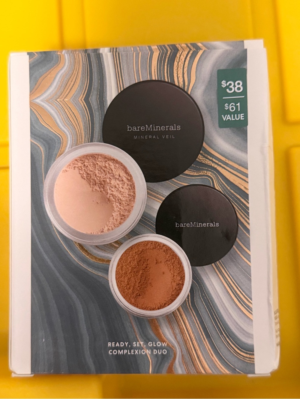bareMinerals Powder Duo - Beige & Warm Brown Setting Powders
